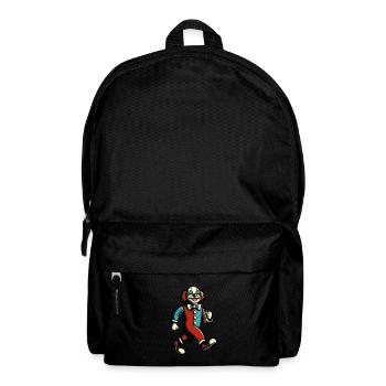 Halloween Costume Decoration Creepy Clown - Backpack - black - Front