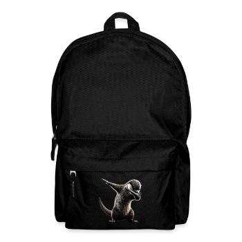 Funny Dabbing Otter Dance Animal Lover Dab - Backpack - black - Front