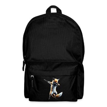 Lustiger Dabbing Fuchs Dance Tierliebhaber Dab - Rucksack - Schwarz - Vorne