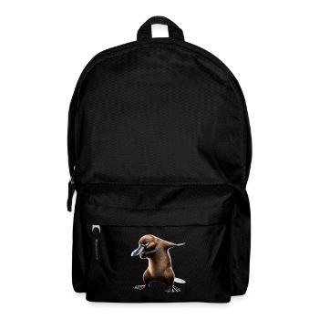 Funny Dabbing Platypus Animal Lover Zoo - Backpack - black - Front