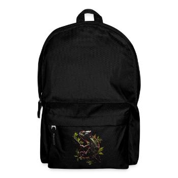 Chameleon Animal Animal Lover Headphones Reptiles - Backpack - black - Front