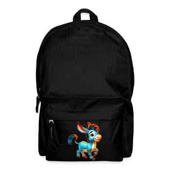 Esel-Maultier - Rucksack - Schwarz - Vorne