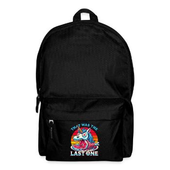 Creepy unicorn lover lust for macabre - Backpack - black - Front