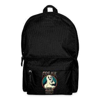 Drôle de monstre de conception fantôme sous le drap - Sac à dos - noir - Devant