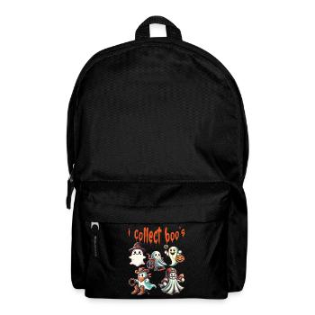 I Collect Boos Lustiger Gespenster Sammler - Rucksack - Schwarz - Vorne