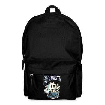 Boorista Café Drôle Disant Halloween - Sac à dos - noir - Devant