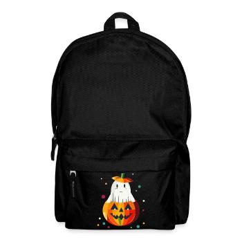 Halloween Pumpkin & Ghost for Happy Halloween - Backpack - black - Front