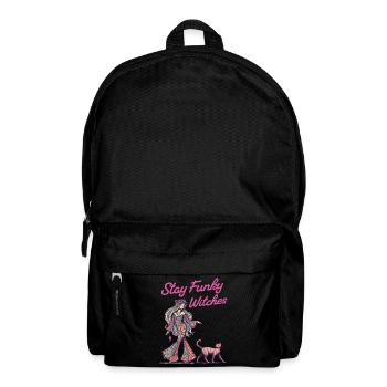 Lustiger Hexen Spruch Katzenliebhaber Hexe - Rucksack - Schwarz - Vorne