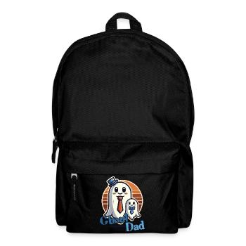 Ghoul Dad Funny Ghost Motif - Backpack - black - Front