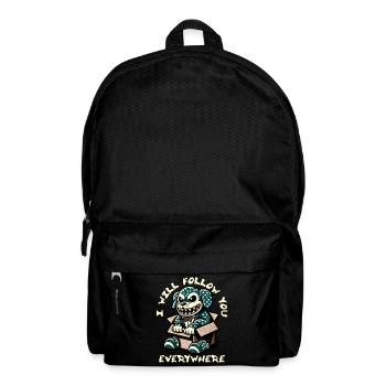 Naughty Dog In The Box Will Follow Everywhere - Backpack - black - Front