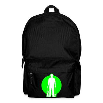 Landwirt Farmer Bauer - Rucksack - Schwarz - Vorne