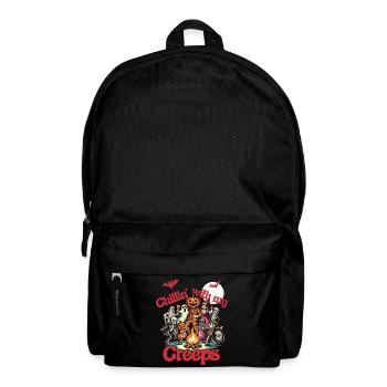 Halloween Fun with Chillin' Creeps - Backpack - black - Front