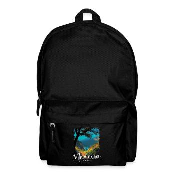 Madeira Island Portugal Vacation Souvenir Tours - Backpack - black - Front