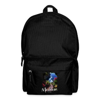 Madeira Island Portugal Vacation Souvenir Tours - Backpack - black - Front