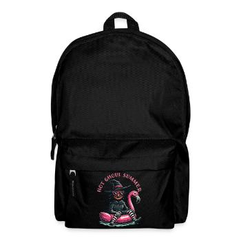 Hot Ghoul Summer Witches Flamingo Fun - Backpack - black - Front