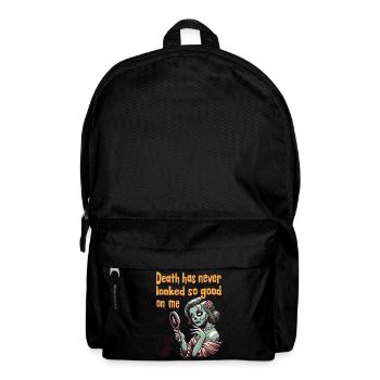 La mort me convient si bien charme effrayant - Sac à dos - noir - Devant