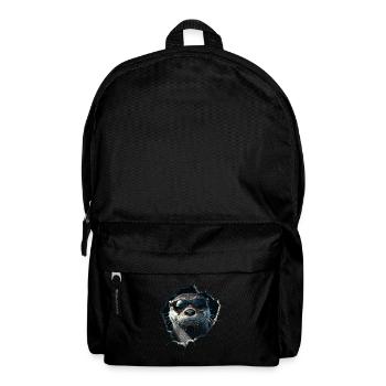 Funny Otter Otter Lover Cute Otter Zoo - Backpack - black - Front