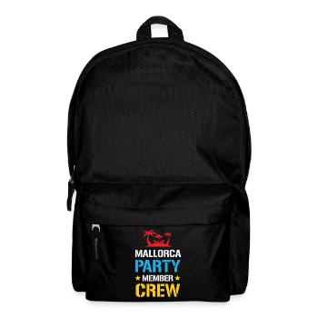 Mallorca Party Crew - Rucksack - Schwarz - Vorne