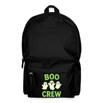 Boo Group – T-shirt fantôme d'Halloween amusant - Sac à dos - noir - Devant