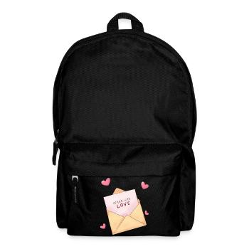 Anime Brief Herz – Sealed with Love Xmas - Rucksack - Schwarz - Vorne