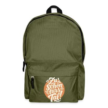 Trop beau pour la vallée Chemise de randonnée - Sac à dos - vert olive - Devant