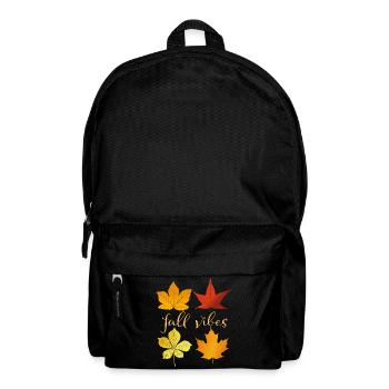Fall Vibes - Backpack - black - Front