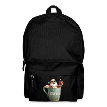 Vin chaud Père Noël Père Noël Mug - Sac à dos - noir - Devant