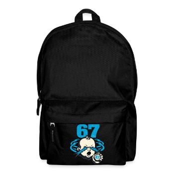 67 Six Seven - Gen Z - Backpack - black - Front