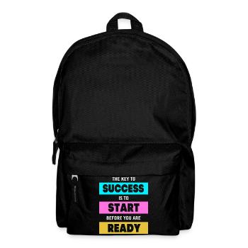 Unternehmer Workaholic - Rucksack - Schwarz - Vorne