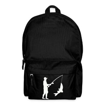 Angeln Fishing - Backpack - black - Front