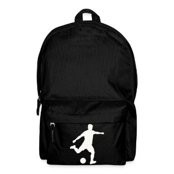 Silhouette de baby-foot en mouvement - Sac à dos - noir - Devant