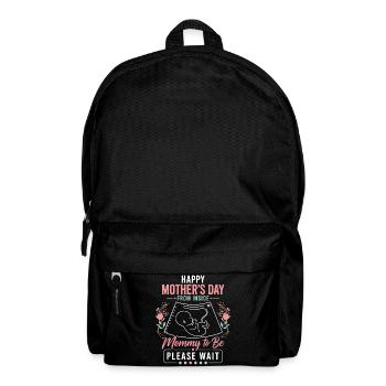 Mama-Geschenk – Alles Gute zum Muttertag - Rucksack - Schwarz - Vorne