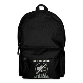 Mute Time - Backpack - black - Front