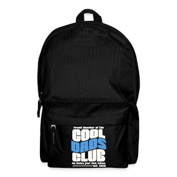 Fête des pères cadeau 2026 - Club des papas cool - Sac à dos - noir - Devant