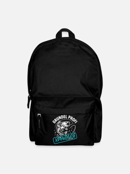 Grundel Angler - Rucksack - Schwarz