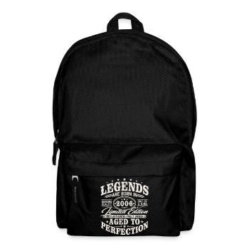 2006 Jahrgang Vintage Geburtstag Geschenk Retro - Rucksack - Schwarz - Vorne