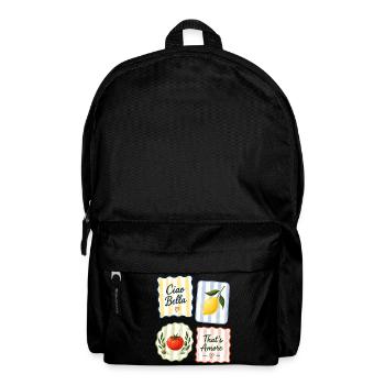 Ciao Bella That’s Amore Italien Sommer - Rucksack - Schwarz - Vorne