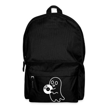 Cuddly Ghost with Eye Balloon - Backpack - black - Front