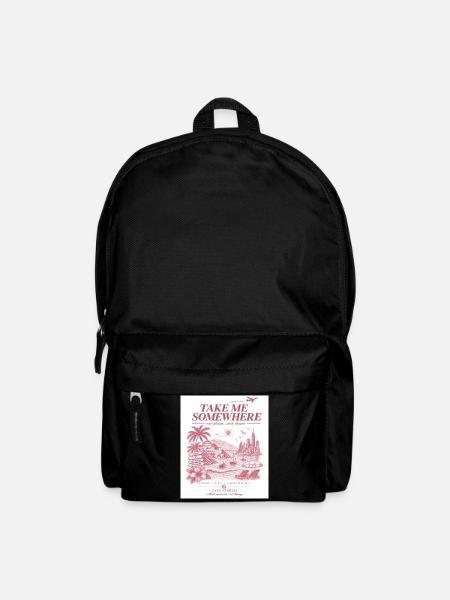 Bring mich irgendwohin - Rucksack - Schwarz
