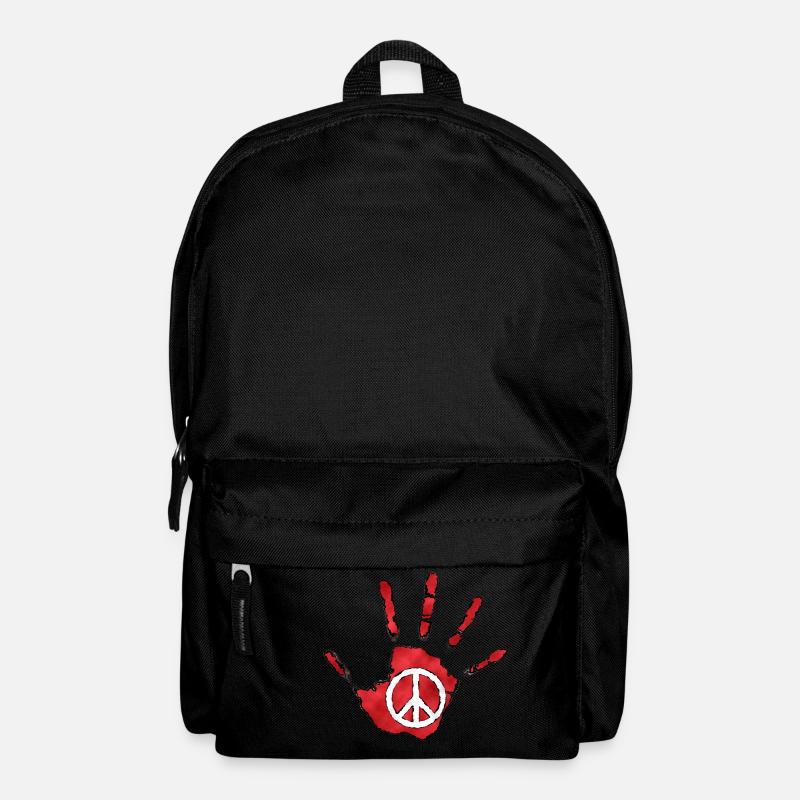 peace - Sac à dos - noir