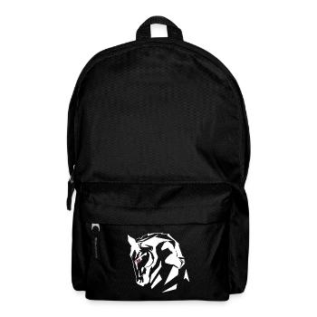 HORSE SHIRT HORSE RIDER HORSE HEAD - Backpack - black - Front