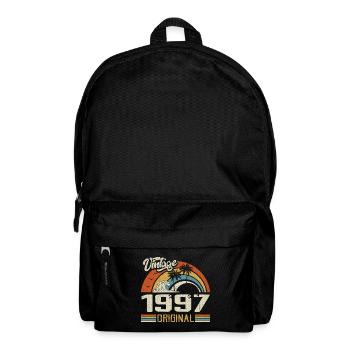 Vintage 1997 Vintage Rétro Cadeau Anniversaire - Sac à dos - noir - Devant
