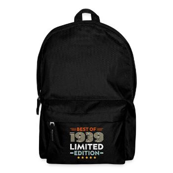 Retro 1939 Vintage 85. Geburtstagsgeschenk 85 Jahre alt - Rucksack - Schwarz - Vorne