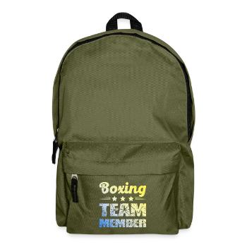 Boxing Team - Rucksack - Olivgrün - Vorne