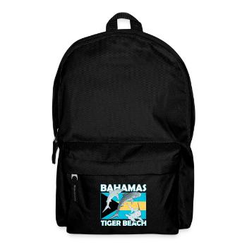 Tiger Beach Bahamas - Backpack - black - Front