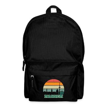 Mannem - Mannheim, my city! - Backpack - black - Front