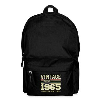 Vintage 1965 Rétro Cadeau D’anniversaire 1965 - Sac à dos - noir - Devant