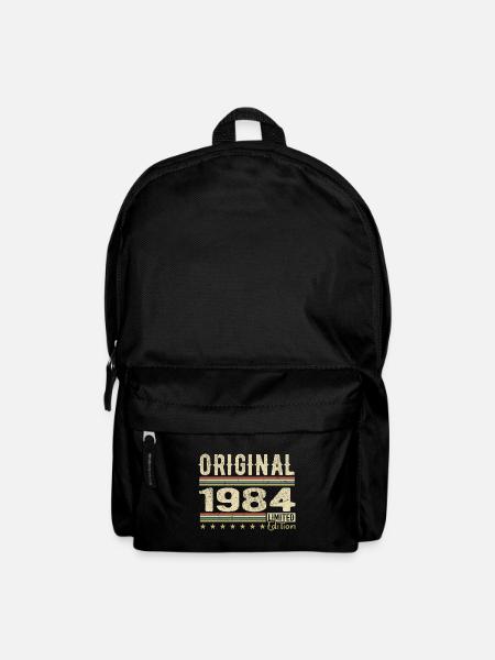Original 1984 - Retro 1984 Geburtstagsgeschenk - Rucksack - Schwarz