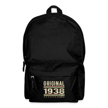 Original 1938 - Retro 1938 Birthday Gift - Backpack - black - Front