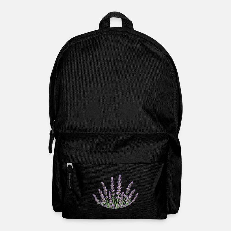 Lavendelhalme Lavendel - Rucksack - Schwarz